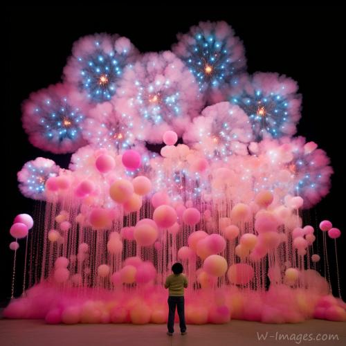 IM6CA -bubblegum-fireworks-display