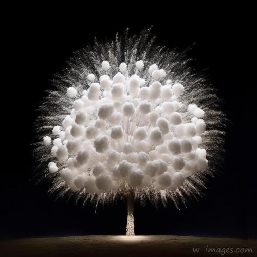 IM6CA -fireworks-made-of-cotton-balls